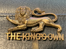 Kings Own Regiment Cap Badge
