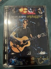 BRYAN ADAMS UNPLUGGED - UK REGION 2 DVD special dvd case 