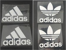2 x Iron on Transfers Adidas