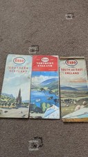 Vintage ESSO road maps x 3