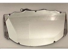 Vintage  Art Deco Bevelled Mirror