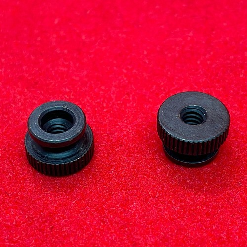 Solid brass knurled - #6-32,