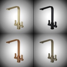 Twin Lever Kitchen Mono Mixer