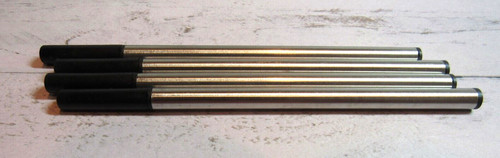 Set black med metal - set, 4