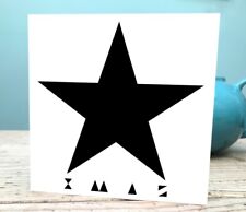 David Bowie Fan Christmas card 148cm sq folding with envelope. .