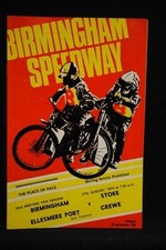 Speedway birmingham v stoke - birmingham,