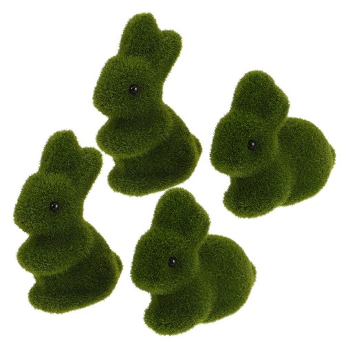 Pcs easter flocking bunny - easter,