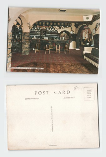 Postcard the tartan bar - -,