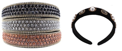 Jewel headband baroque alice - jewel,