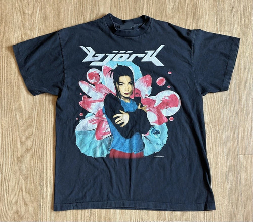 Bjork post tour graphic - tour, black