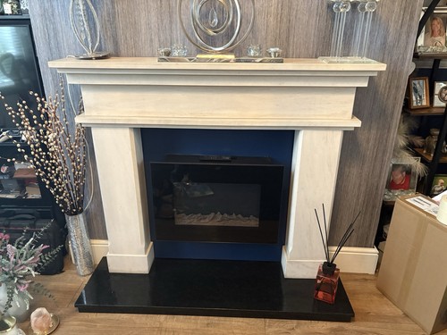 Italian limestone fire - italian,