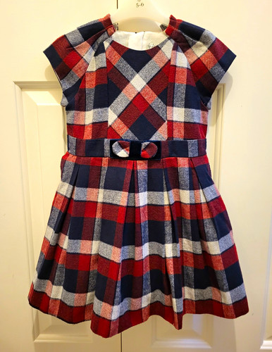 Mayoral tartan dress girls - tartan,