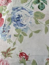 White With Large Rose Pattern