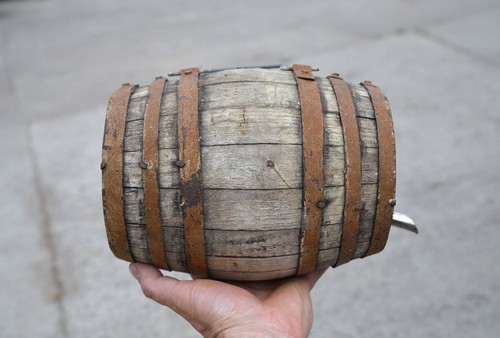 Wooden barrel whiskey - barrel,