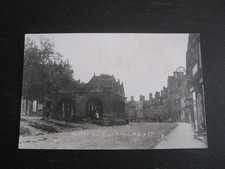 NICE OLD   POSTCARD- THE MARKET HALL ,CAMPDEN