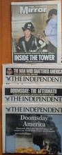 Four UK Newspapers September