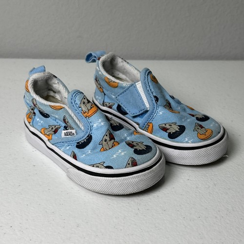 Vans blue sharks low - low, top