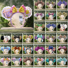 Disney Parks Princess Sequins Mickey Magical Minnie Mouse Ears Headband 2024