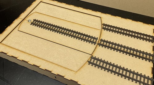 Model display baseboard oo - model, baseboard.