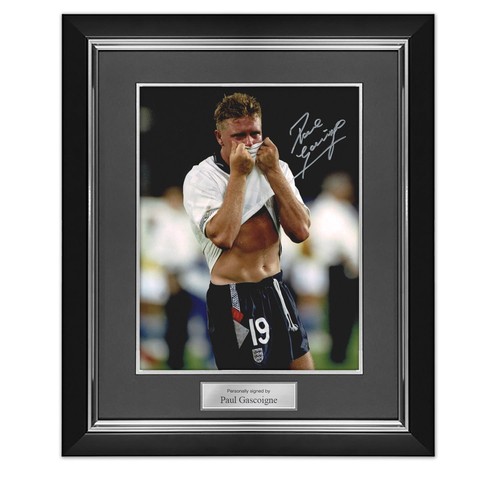 Paul gascoigne signed england - gascoigne,