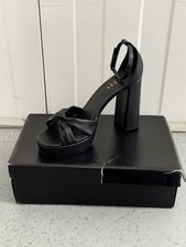 Boxed Black Lipsy Strappy Heel