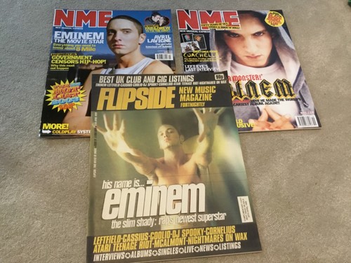 Three magazines featuring - three,