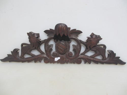 Antique carved wooden - carved,