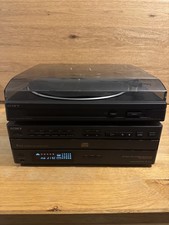 Sony CD Changer Hi Fi CDP-C322M + PS-LX46P Turntable