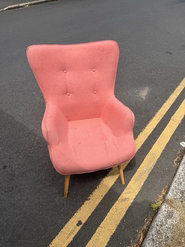 Used ducon wingback chair - wingback,