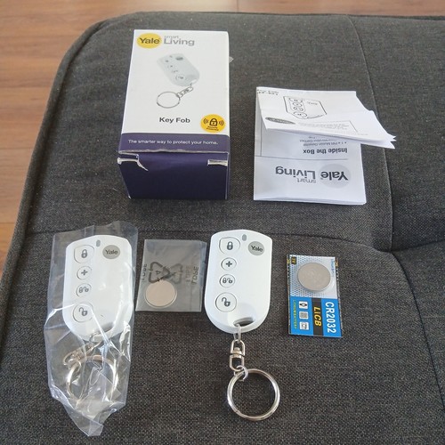 New yale alarm key - yale, fobs