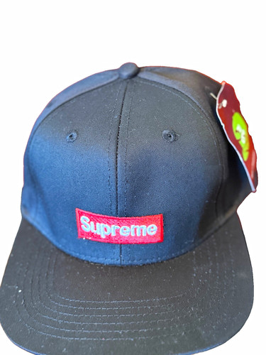 Supreme black baseball cap - baseball,