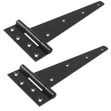 Black Gate Tee Hinges Pairs