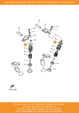 YAMAHA Retainer, Valve Spring