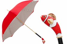 Pasotti Red Fish Umbrella with