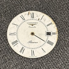 Longines Gents White Presence Day Date Quartz Wristwatch Dial - 28.45mm