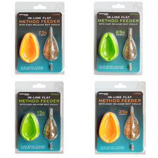 Drennan Inline Flat Method Feeder & Mould Sets