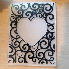 Heart Embossing Folder -