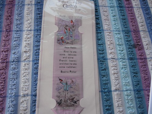 Cashs silk woven bookmark - silk,