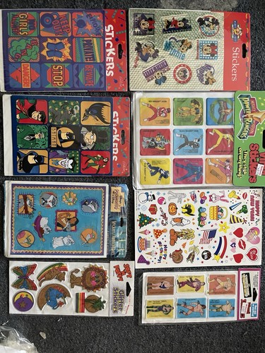 1990s vintage stickers - 1990s,