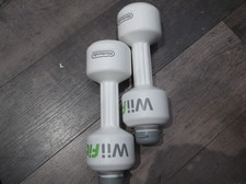 VERY RARE X2 NINTENDO WII FIT WATER DUMBELLS