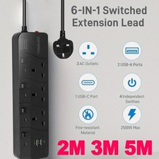 Surge Protected Extension Lead