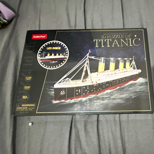 Cubicfun titanic paper - titanic, 3d