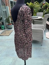 SCALA Sequin Silk Dress