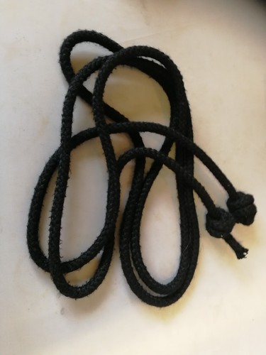 Black rope belt - church, robe