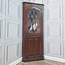 Vintage Corner Cabinet -