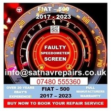 FIAT 500 INSTRUMENT CLUSTER