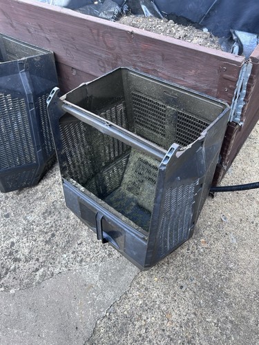 Lawnmower grass box - grass, used.