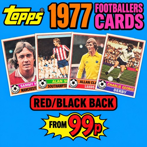 Topps footballers 1977 - topps,