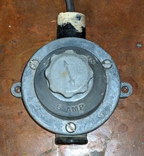 Vintage Industrial Light Switch - Lewden – Made in England – 5 amp light switch.