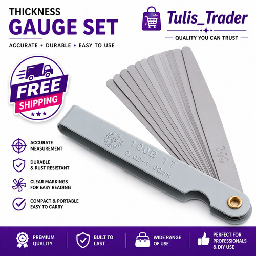Metric feeler gauge - gauge, 17